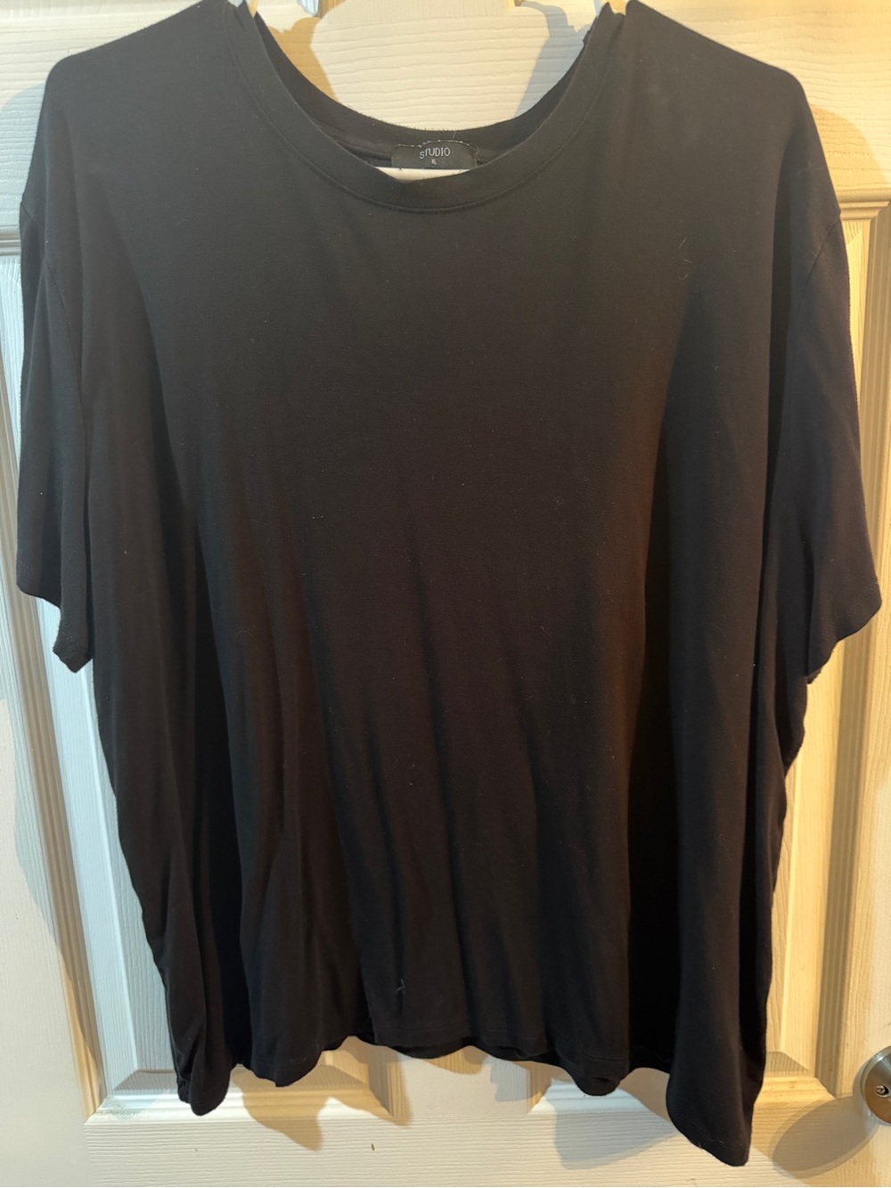 Women’s Black Crewneck Shirt by Studio